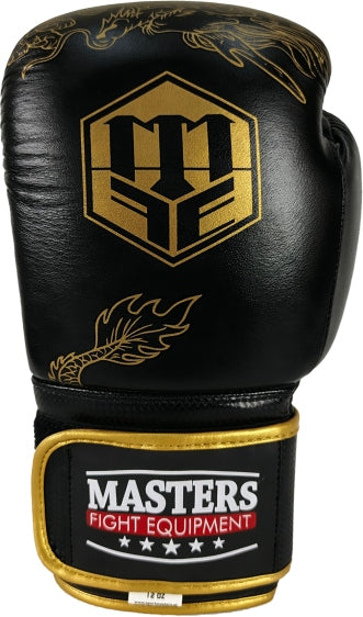 RBT-DRAGON Boxing Gloves Genuine Leather 12 oz Masters Packaging status original