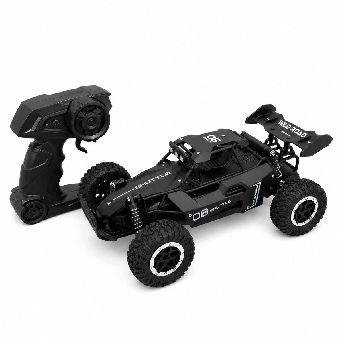 RC Car Buggy 1:16 Remote Controlled 20km/h LED 2,4GHz Off Road Brand no brand