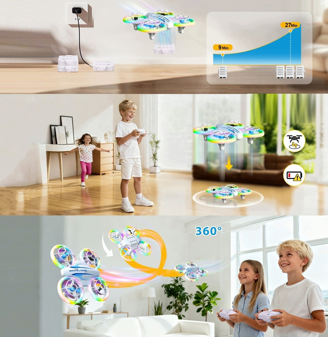 RC DRONE FOR KIDS AND ADULTS, OCTOCOPTER RC TOYS WITH COOL LIGHTING Manufacturer code Zdalnie Sterowany Rc Dron Zabawki Dla Dzieci