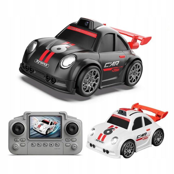 RC car with camera and control screen, interactive drift toy