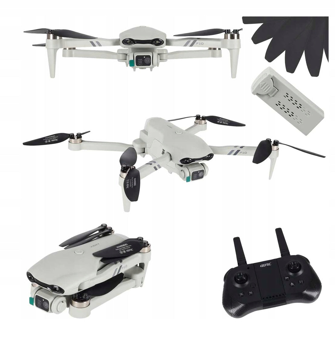 RC drone 4DRC F10 GPS camera FPV 3,7V Kik