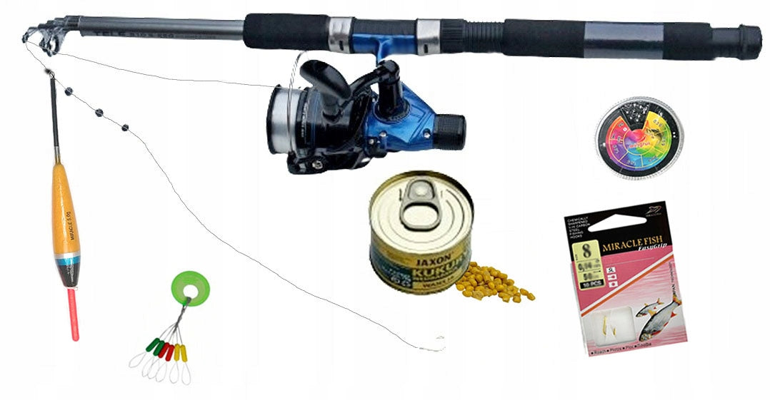 READY SET JAXON FISHING ARMED FISHING ROD AND REEL FOR BABY