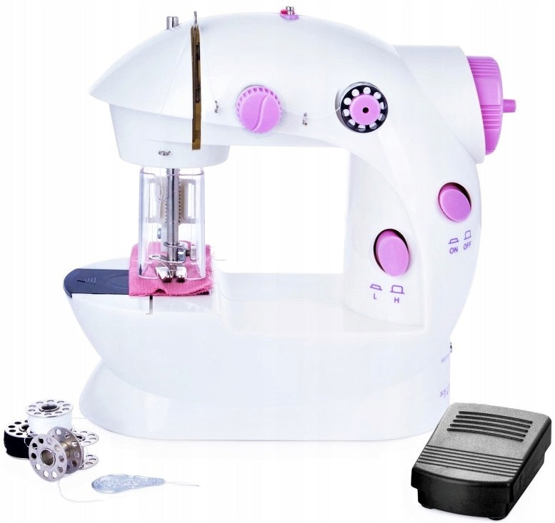 REAL SEWING MACHINE FOR CHILDREN + THREAD NEEDLE COVER FOR CHILD'S DAY Packaging status original