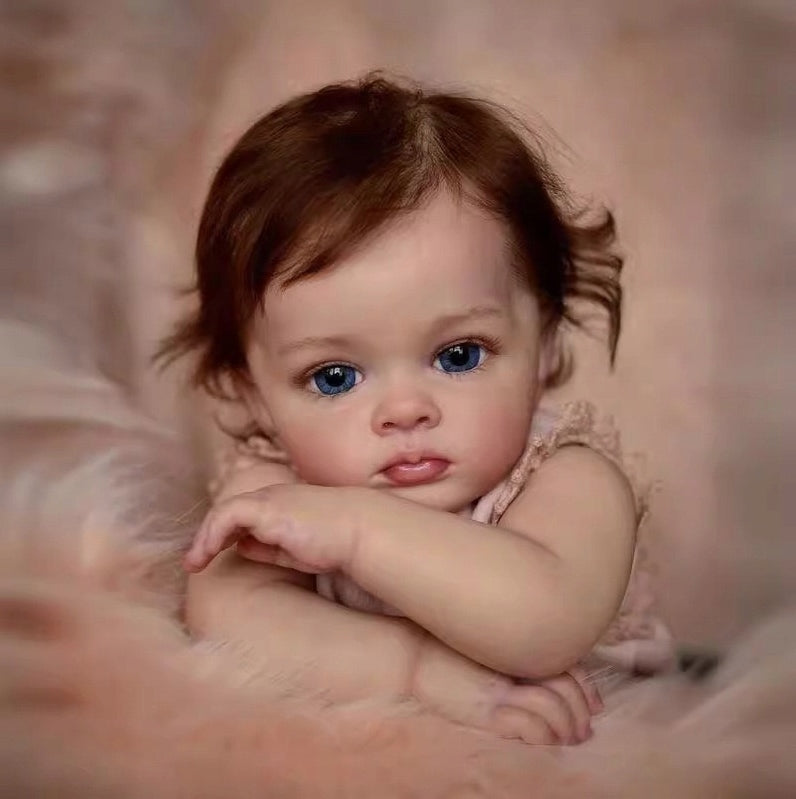REBORN DOLL LIKE A LIVING BABY GIRL LARGE 60 cm LIKE A REAL Brand no brand