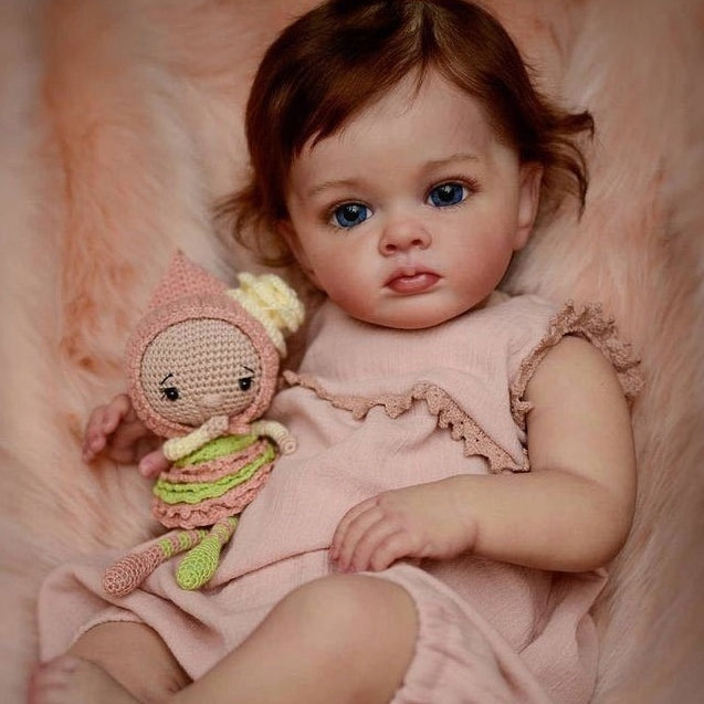 REBORN DOLL LIKE A LIVING BABY GIRL LARGE 60 cm LIKE A REAL Manufacturer code XYF-4027019064928