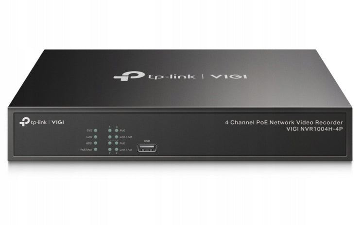 RECORDER TP-LINK VIGI NVR1004H-4P 4 x POE (aw)