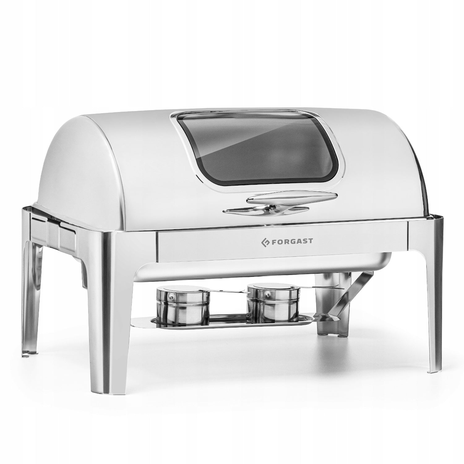 RECTANGULAR ROLL-TOP TABLE WARMER WITH VIEWFINDER FORGAST FG03118V1