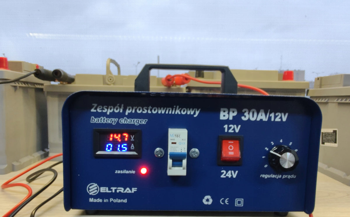 RECTIFIER 30A 12V/24V IN METAL HOUSING