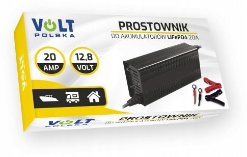 RECTIFIER BATTERY CHARGER LIFEPO4 20A VOLT Poland 12,8V / 14,6V