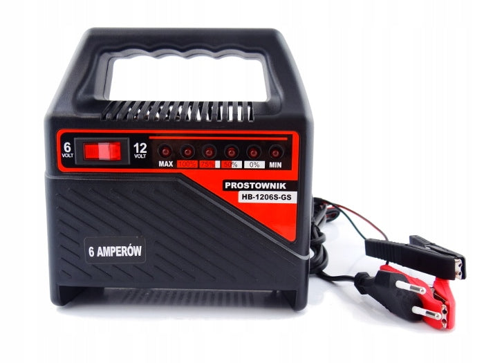 RECTIFIER CHARGER FOR MOPED CAR BATTERY 6V 12V 6A Brand DBautomotive