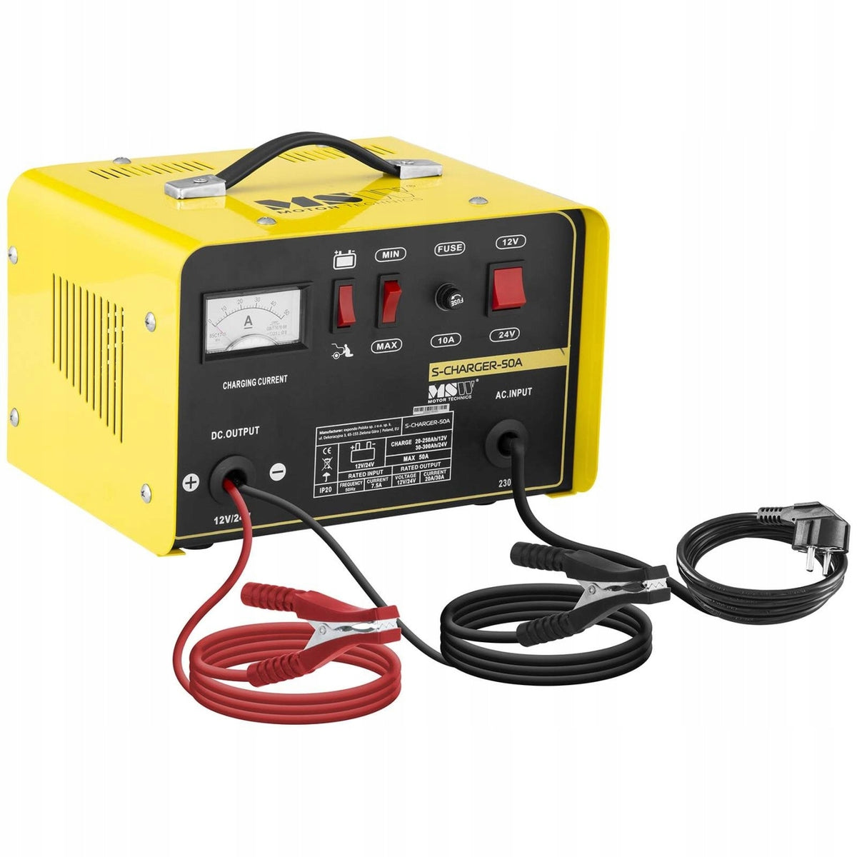 RECTIFIER WITH WIRES QUICK START 30A 12V 24V