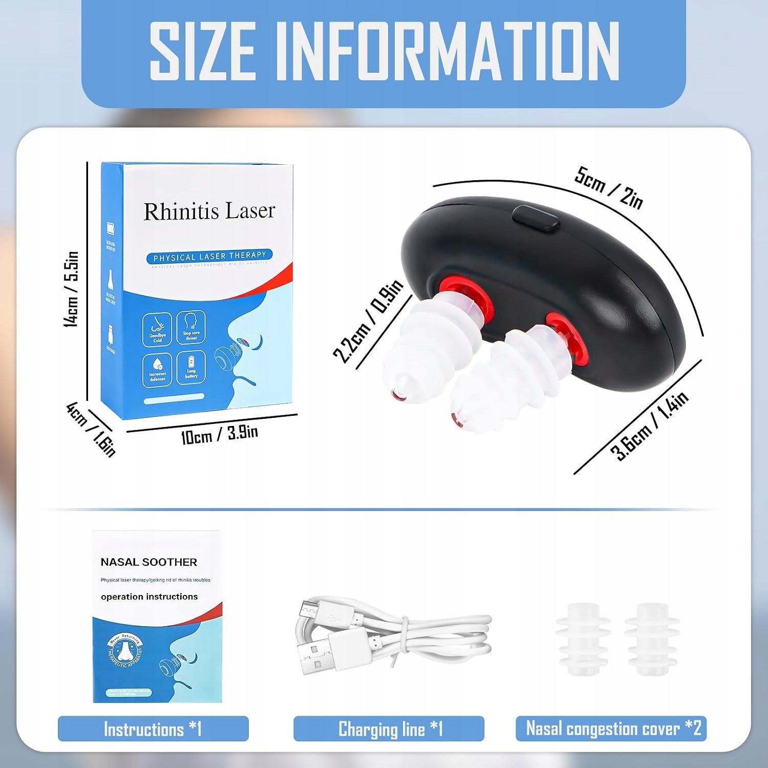 RED LIGHT PHYSIOTHERAPEUTIC NASAL THERAPY DEVICE Medical device no