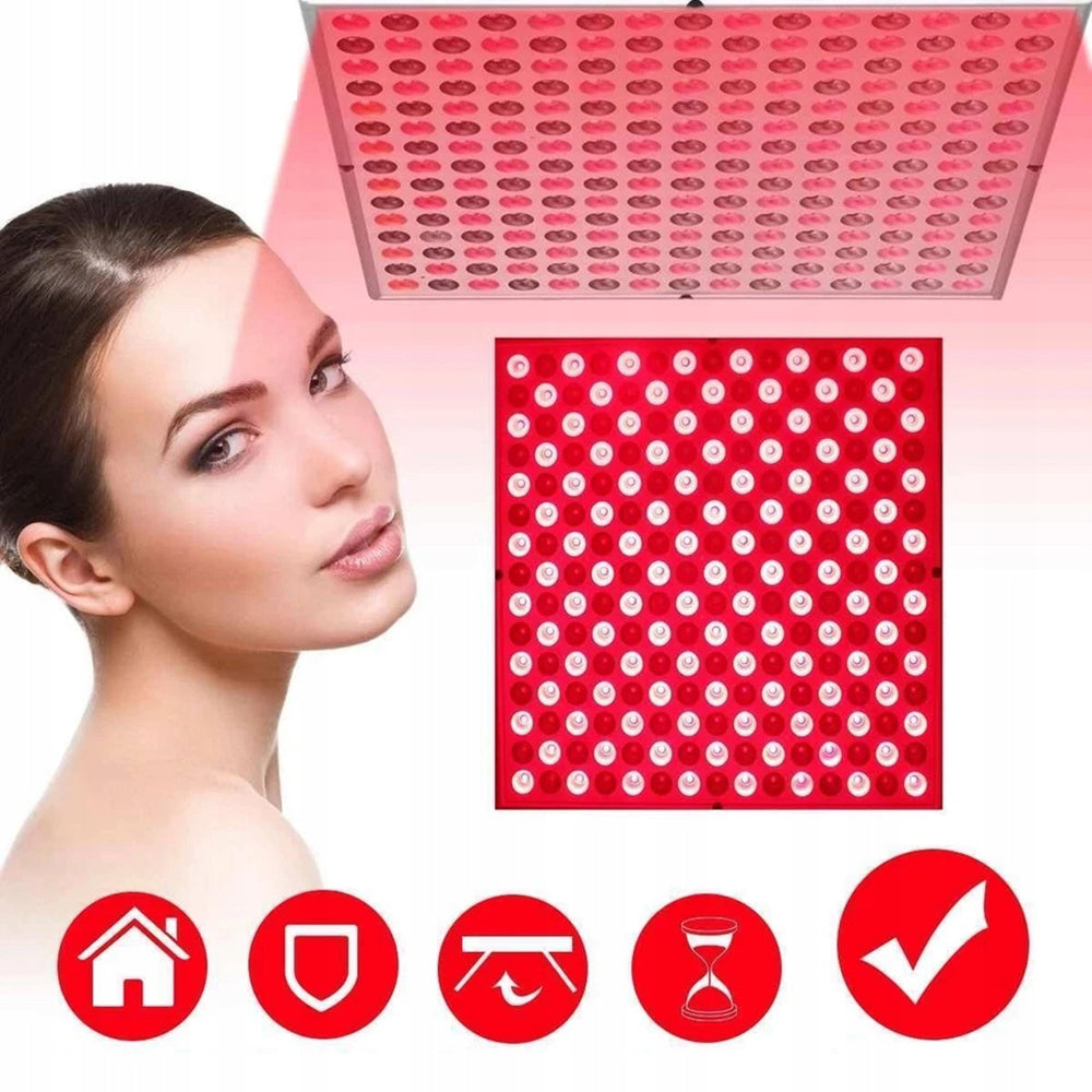 RED LIGHT THERAPY LAMP FOR FACE AND BODY WITH 225 LEDS Medical device no