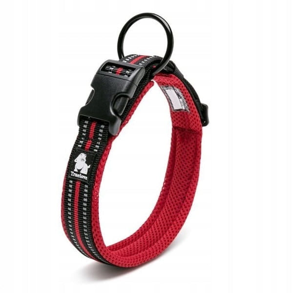 RED REFLECTIVE Dog Collar TRUELOVE S
