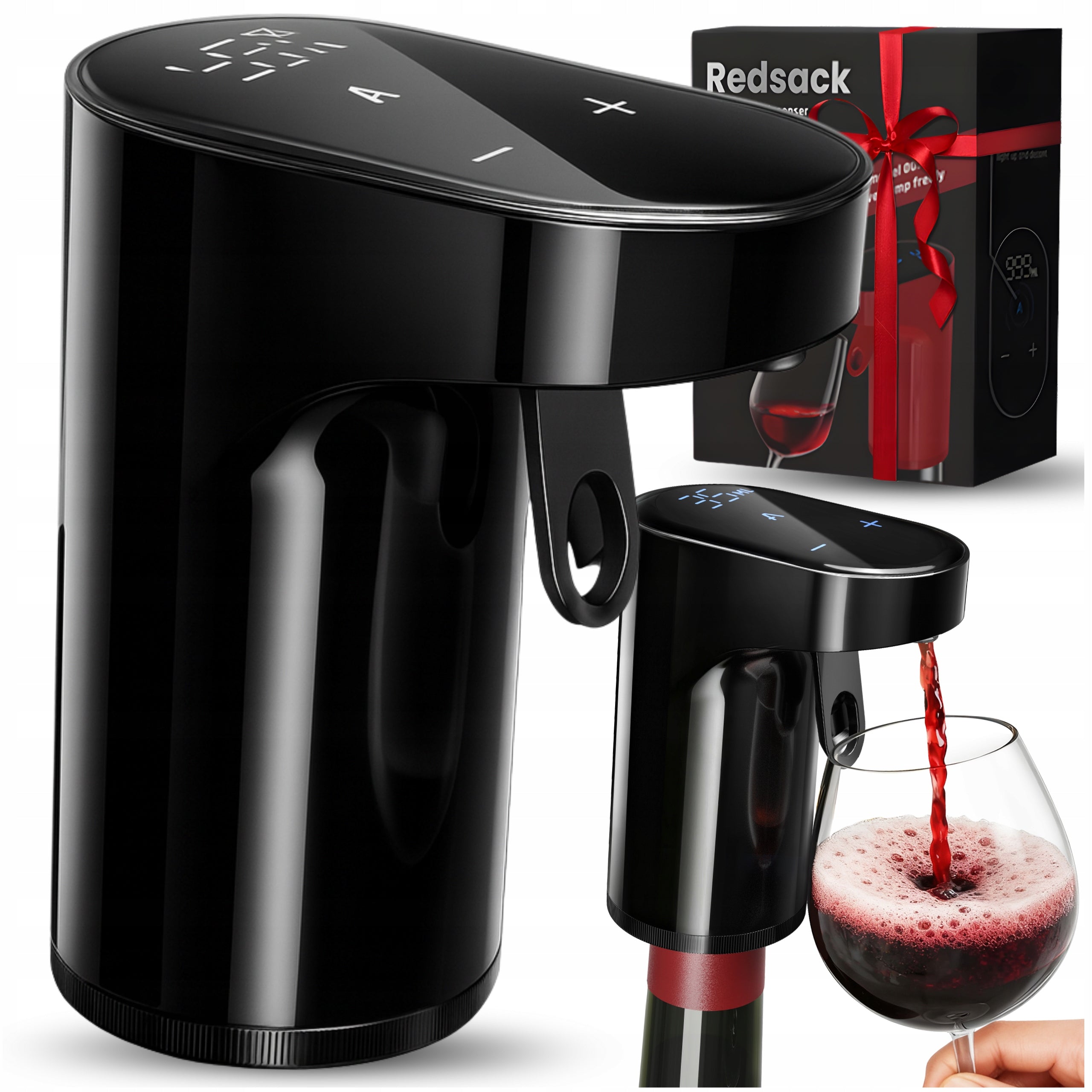 REDSACK SZWAGROMAT Electric Smart Wine Whiskey Vodka Dispenser
