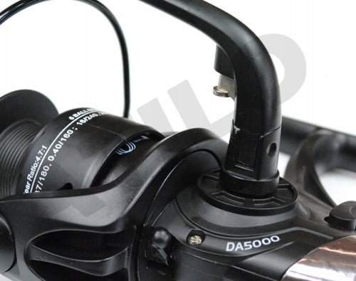 REEL DA5000 FREE GEAR 6 CARP BEARINGS! Brand FL