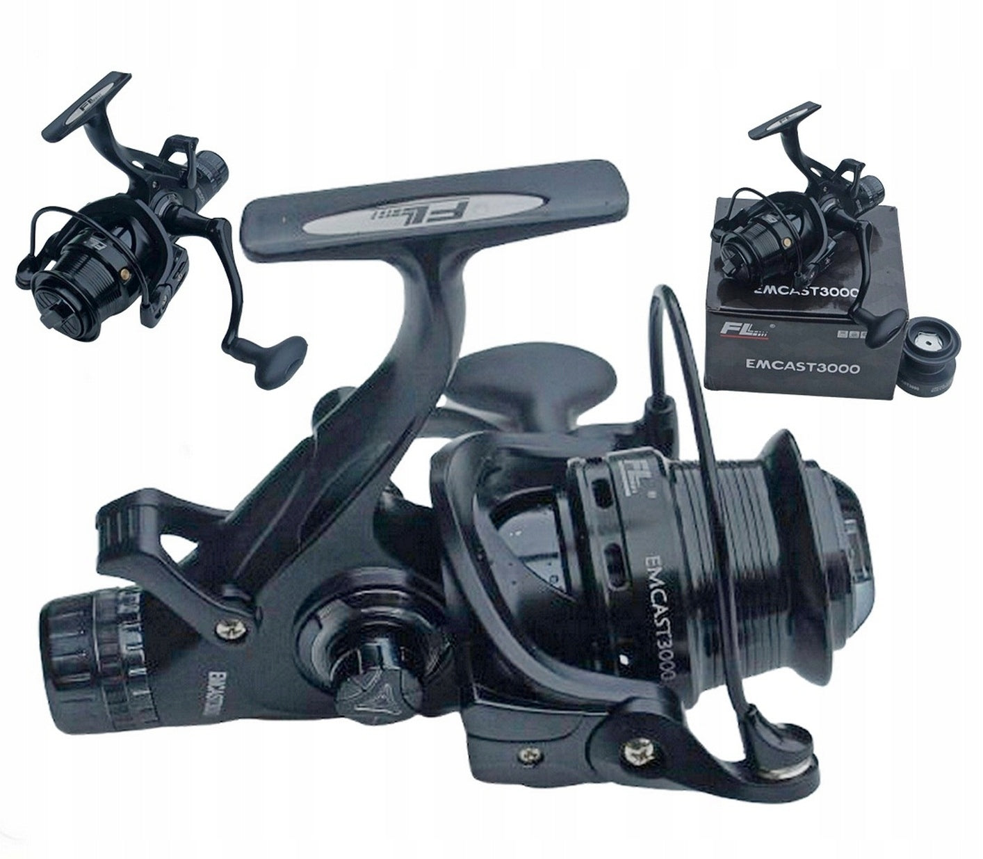 REEL FL 3000 LONG CAST FREE -RUNNING 9+ 1 BEARINGS ON GROUND METHOD FEEDER