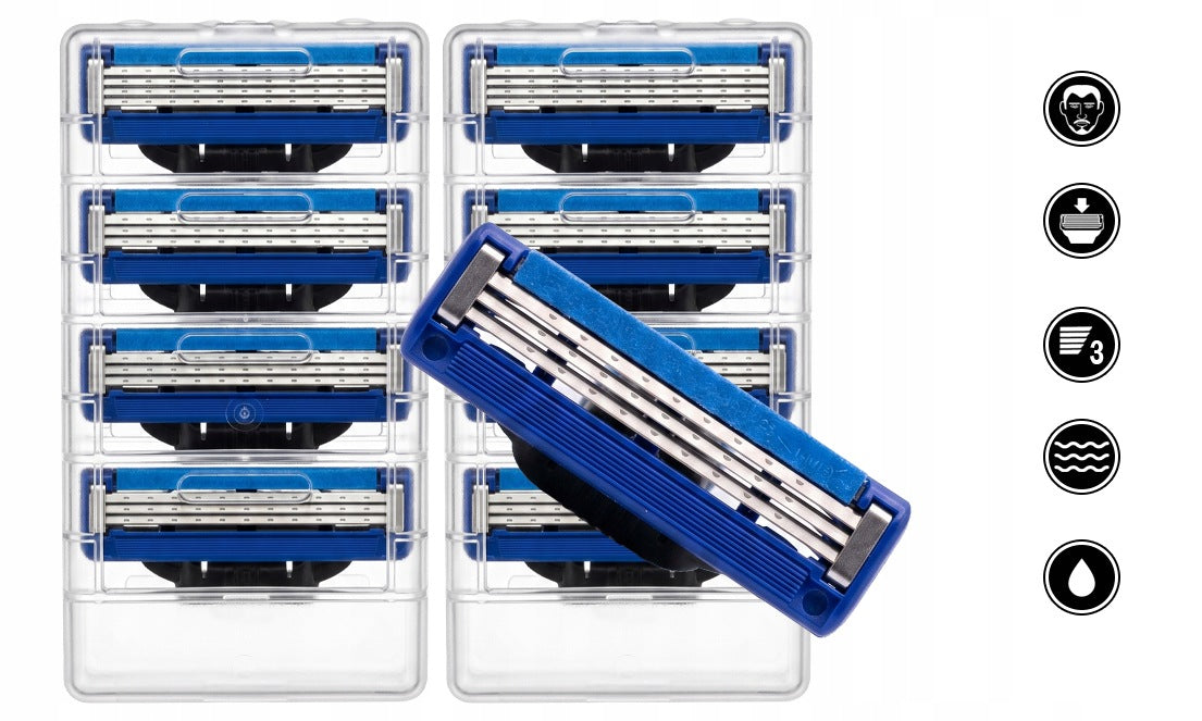 REFILLS FOR RAZOR GILLETTE MACH 3 MACH3 - BLADE KNIVES FOR RAZOR MACH3 x8 Manufacturer code OSTRZA 8szt DO GOLARKI GILLETTE MACH3