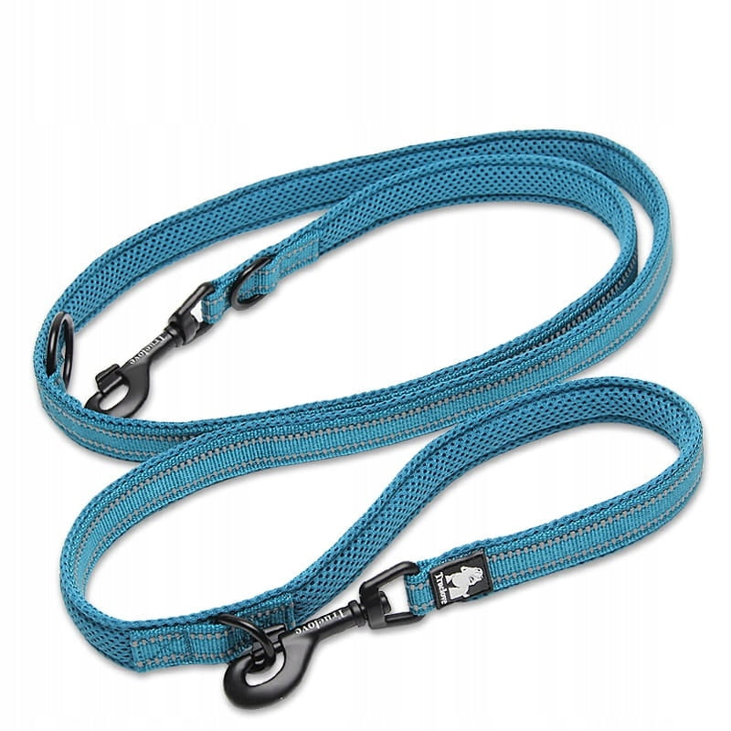 REFLECTIVE DOG LEASH TRUELOVE ACTIVE PRO 200CM BLUE M