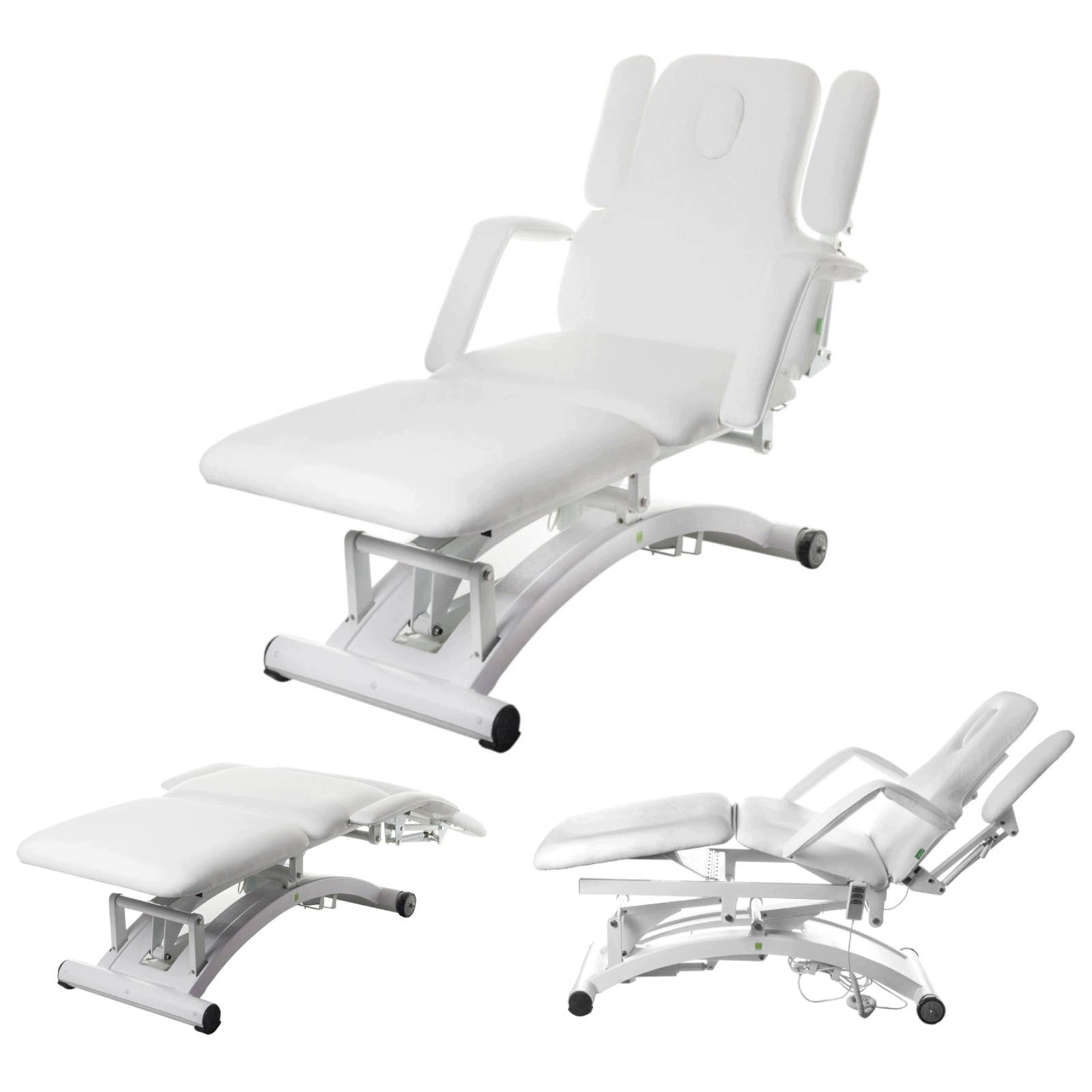 REHABILITATION BED CONTROLLED BY REMOTE CONTROL FOR MASSAGE 530-860MM WHITE DIVINE