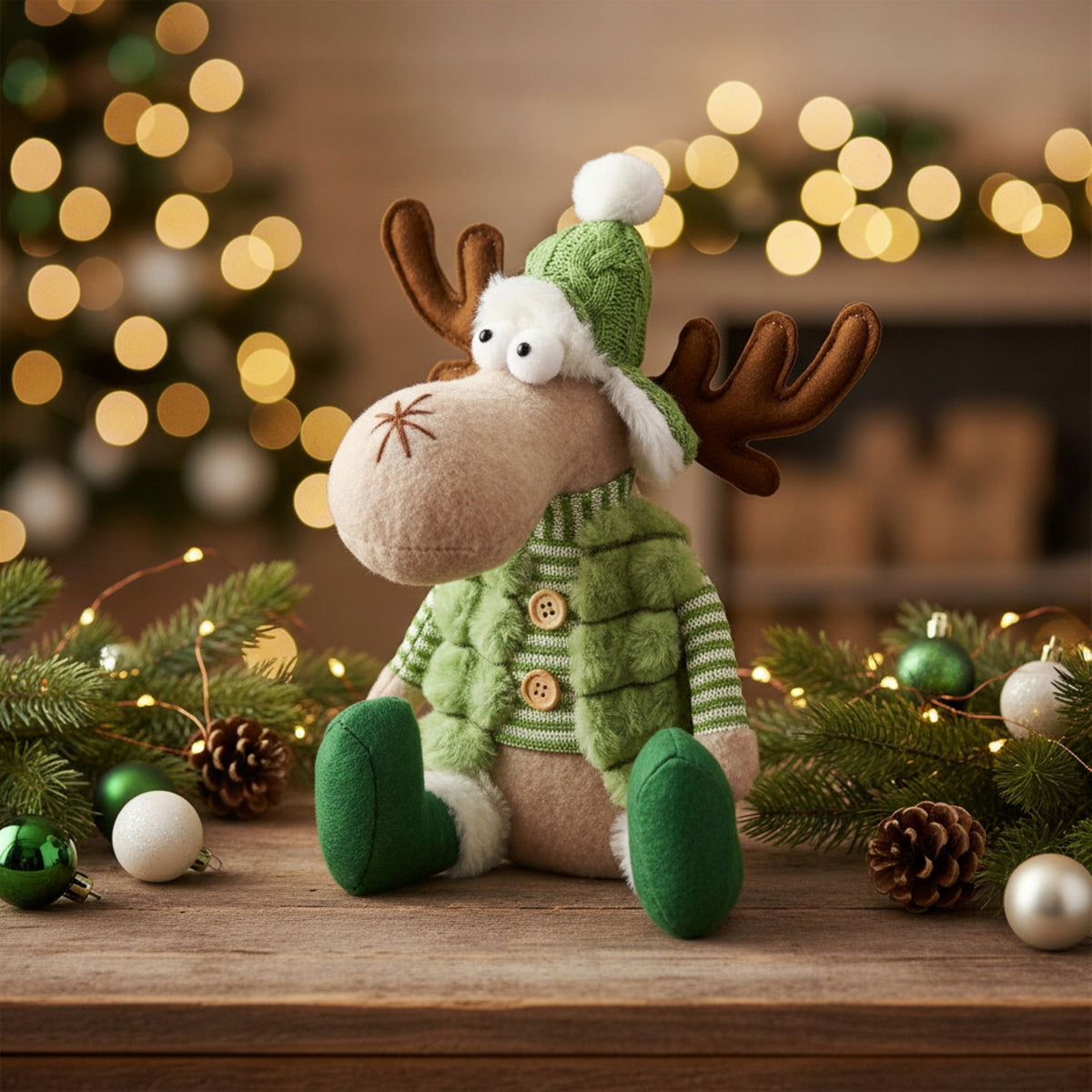 REINDEER Christmas LARGE Christmas decoration MOOSE gnome winter JUMIhome Brand Jumi