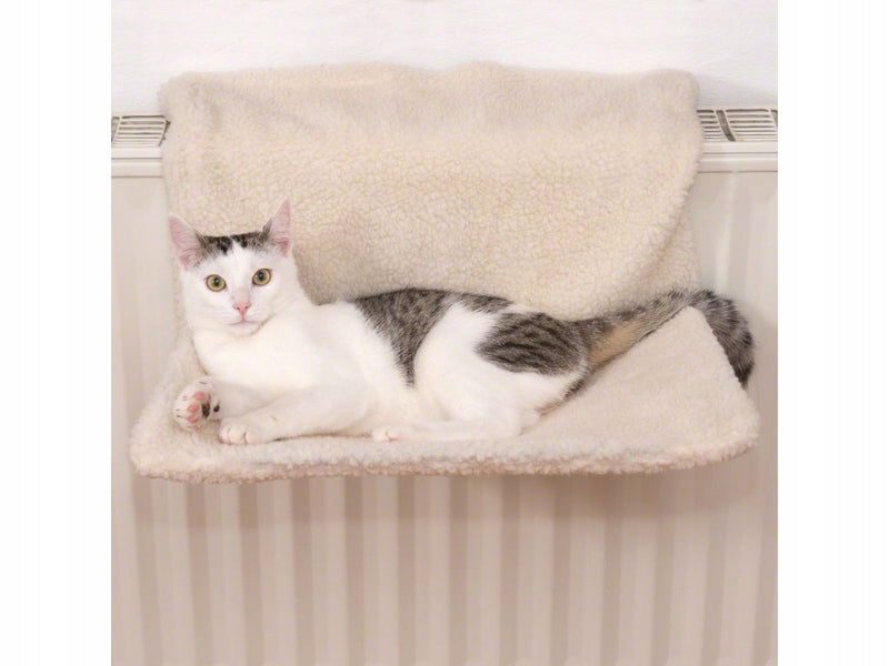 RELAX Cat bed thermal plush hammock for radiator 50×30cm to 20kg Brand Zooplus