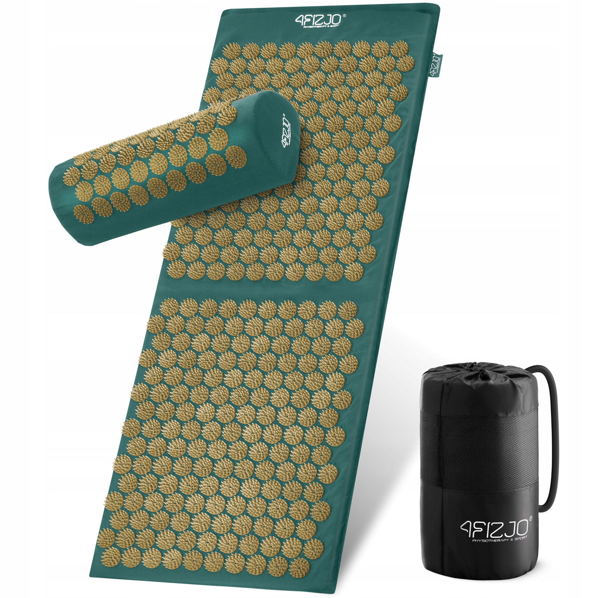 RELAXATION MASSAGE ACUPRESSURE MAT WITH SPIKES ACUPRESSURE PILLOW INCLUDED