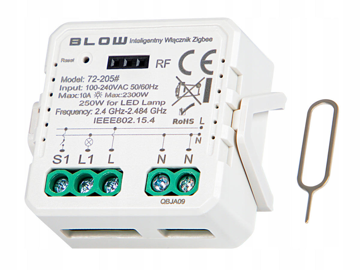 RELAY SWITCH HOUSEHOLD APPLIANCE LIGHT SWITCH SMART ZigBee TUYA Packaging status original