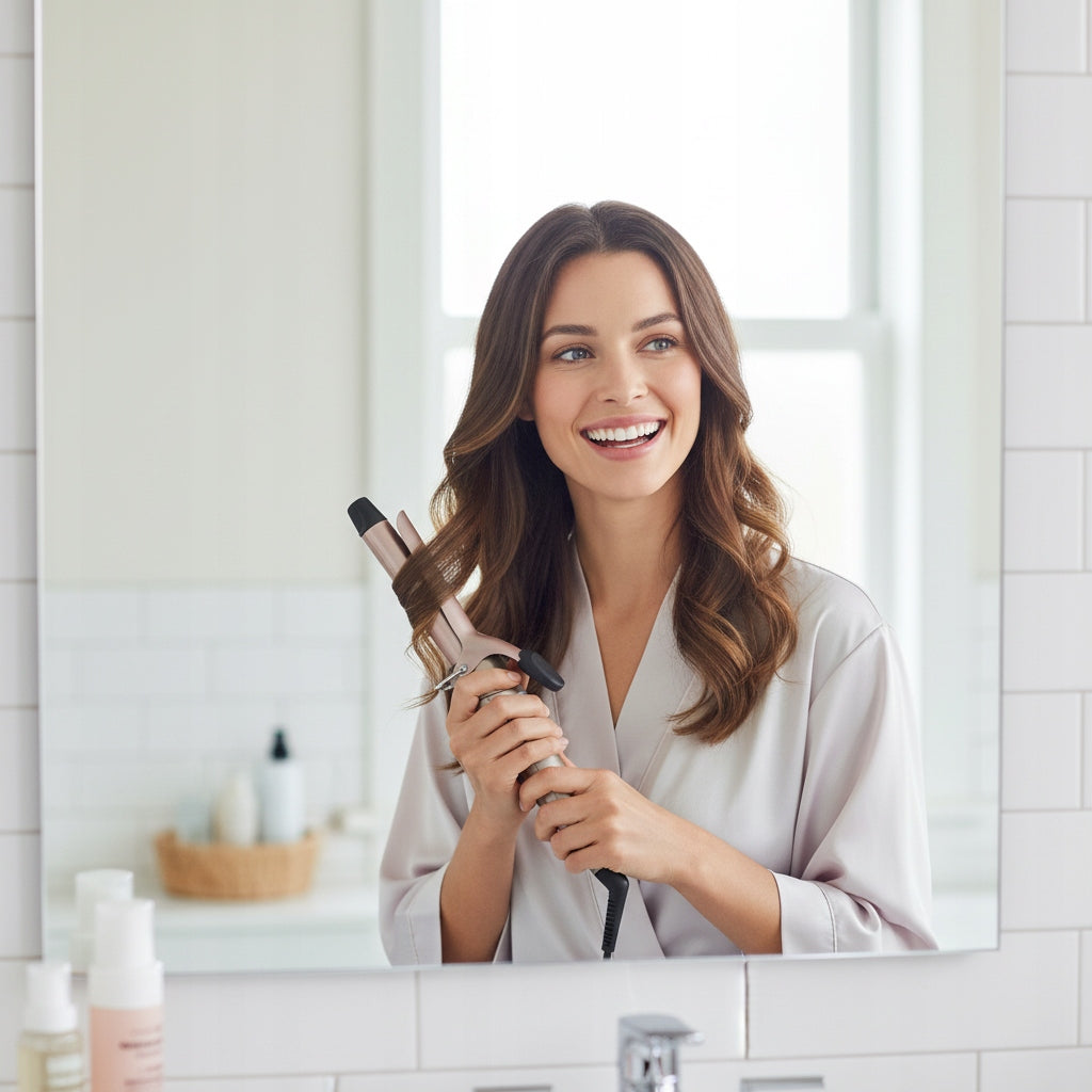 RELIABLE CURLING IRON REMINGTON FOR HAIR KERATIN CURLING IRON ALMOND PRO Manufacturer code Lokówka Tradycyjna Remington Do Włosów H4