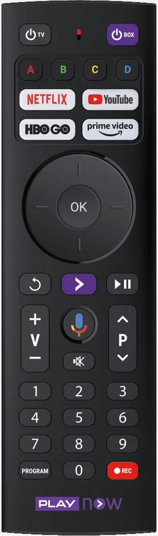 REMOTE CONTROL PLAY BOX TV OLD ORIGINAL!!! Packaging status original