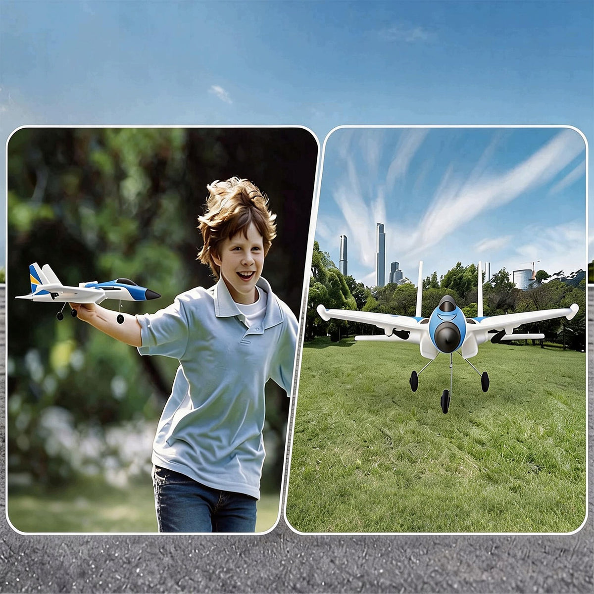 REMOTE CONTROLLED AIRCRAFT WITH 3 SPEED LEVELS 360° ROTATION WITH LED Manufacturer code 0554