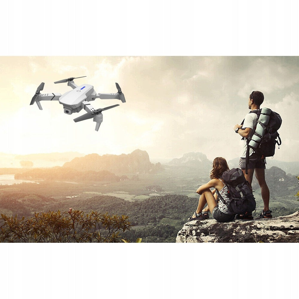 REMOTE CONTROLLED DRONE WITH HD CAMERA FLIGHT TRACKING FUNCTION FOR CARRYING Manufacturer code składany dron