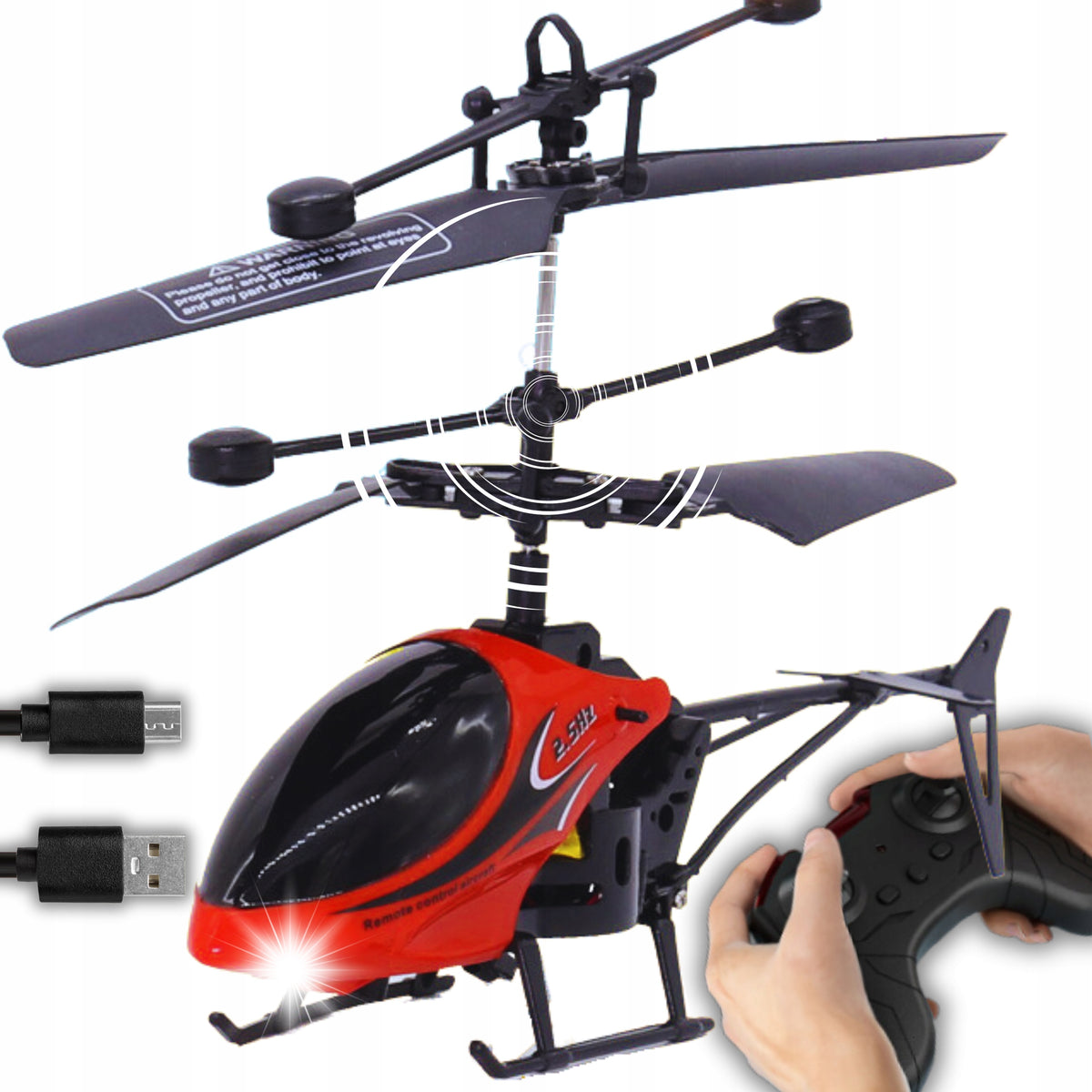 REMOTE CONTROLLED HELICOPTER REMOTE CONTROL FLYING TOY FOR CHILD Manufacturer code zabawka na pilota