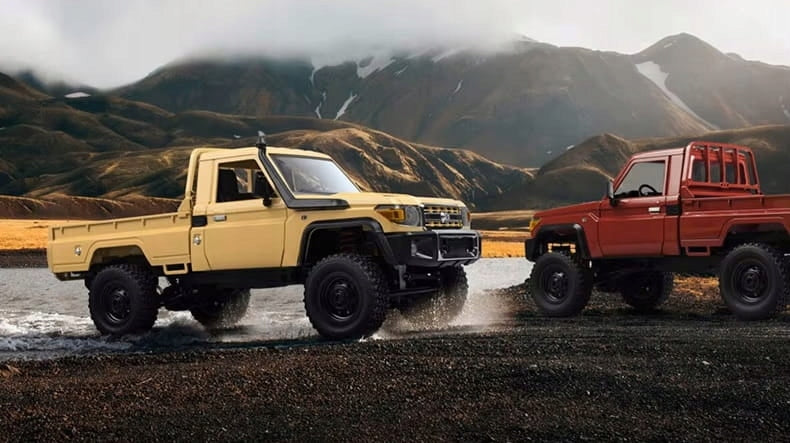 REMOTE CONTROLLED OFF-ROAD VEHICLE Pickup TOYOTA Land Cruiser LC79 4x4 Manufacturer code Toyota LC79