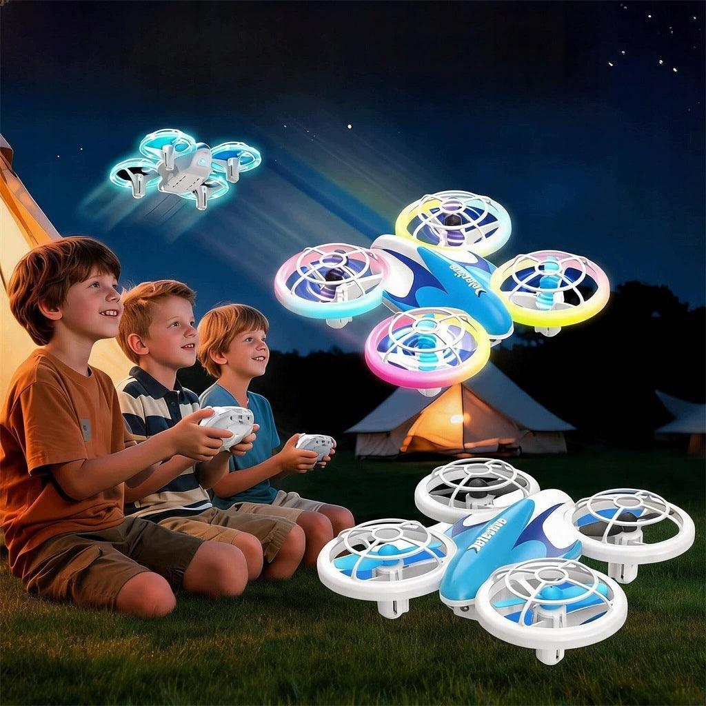 REMOTE LED AEROBATIC DRONE 360° ROTATION 30MIN FLIGHT 3X500MAH FOR CHILDREN Brand no brand