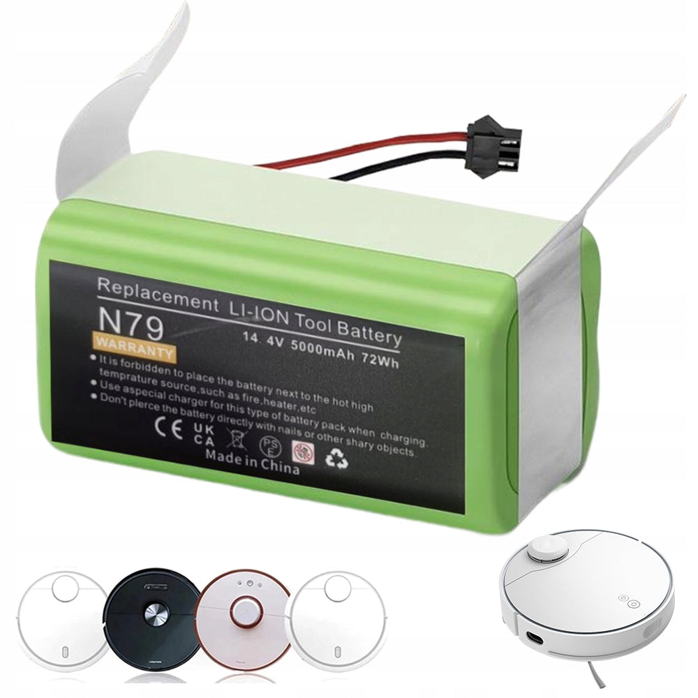 REPLACEMENT BATTERY FOR EUFY ROBOVAC G10 G20 G30 G40 5000MAH VACUUM CLEANER