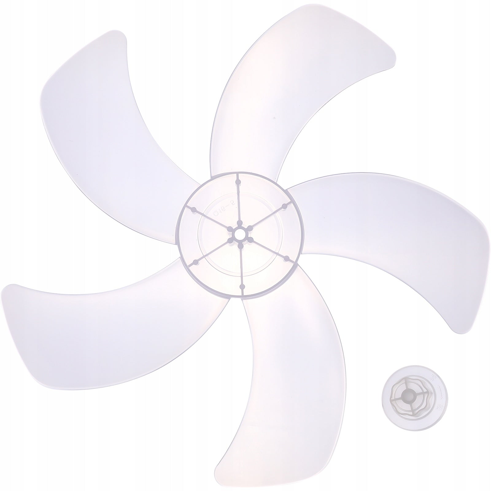 REPLACEMENT FAN PROPELLER 37CM, 5 BLADES, PLASTIC, UNIVERSAL