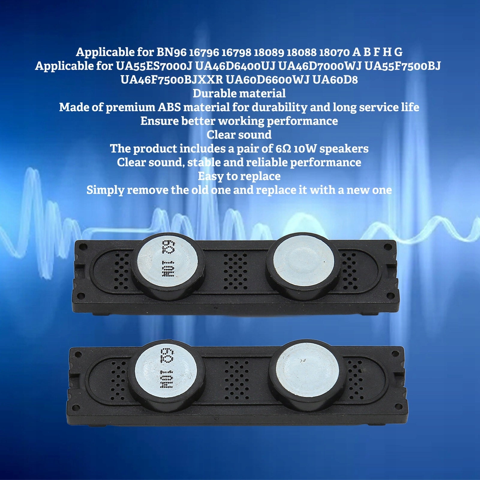 REPLACEMENT SPEAKER FOR TV Packaging status original