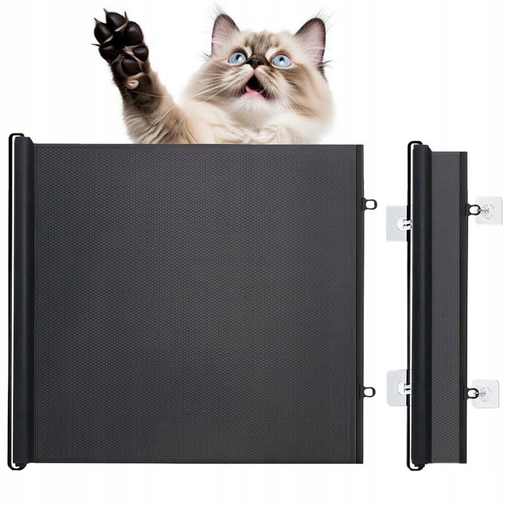 RETRACTABLE GATE FOR STAIRS DOOR ADJUSTABLE SAFETY FOR INFANTS