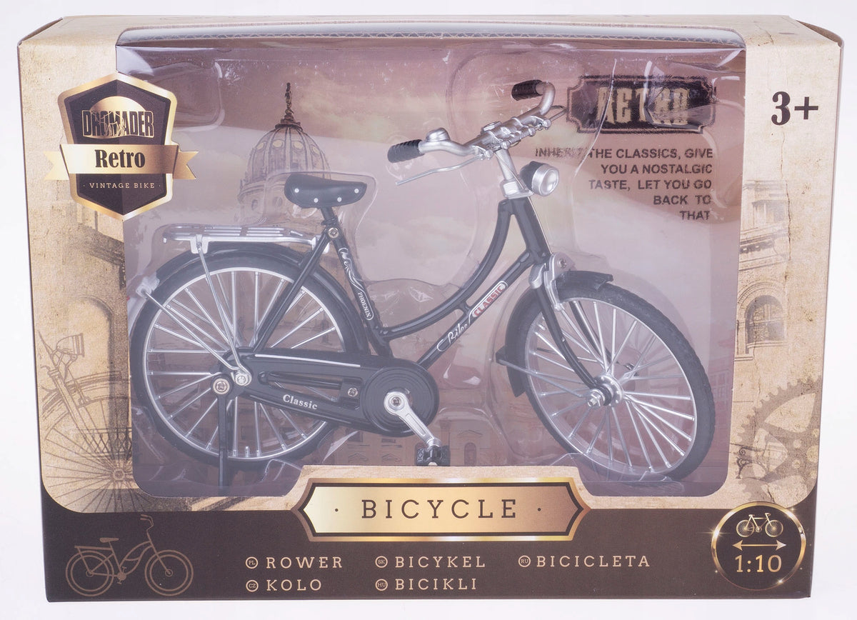 RETRO BIKE PHOENIX MODEL METAL WELLY 1:10 BLACK Packaging status original