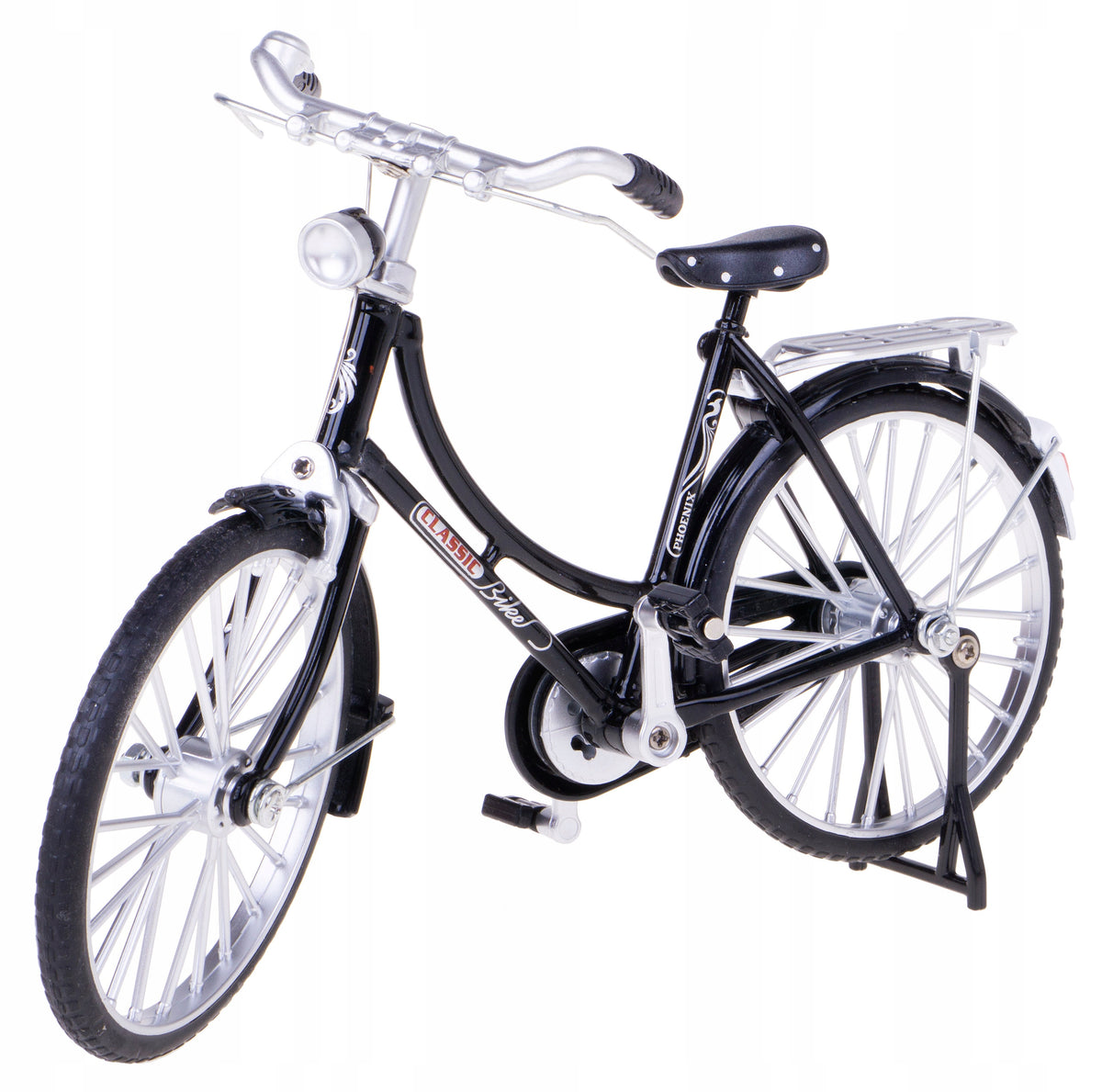 RETRO BIKE PHOENIX MODEL METAL WELLY 1:10 BLACK