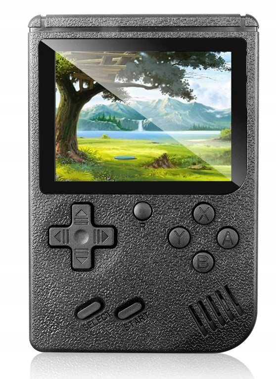 RETRO MINI PORTABLE TV GAME CONSOLE 400 GAMES PAD Manufacturer code konsola do gier przenośna retro
