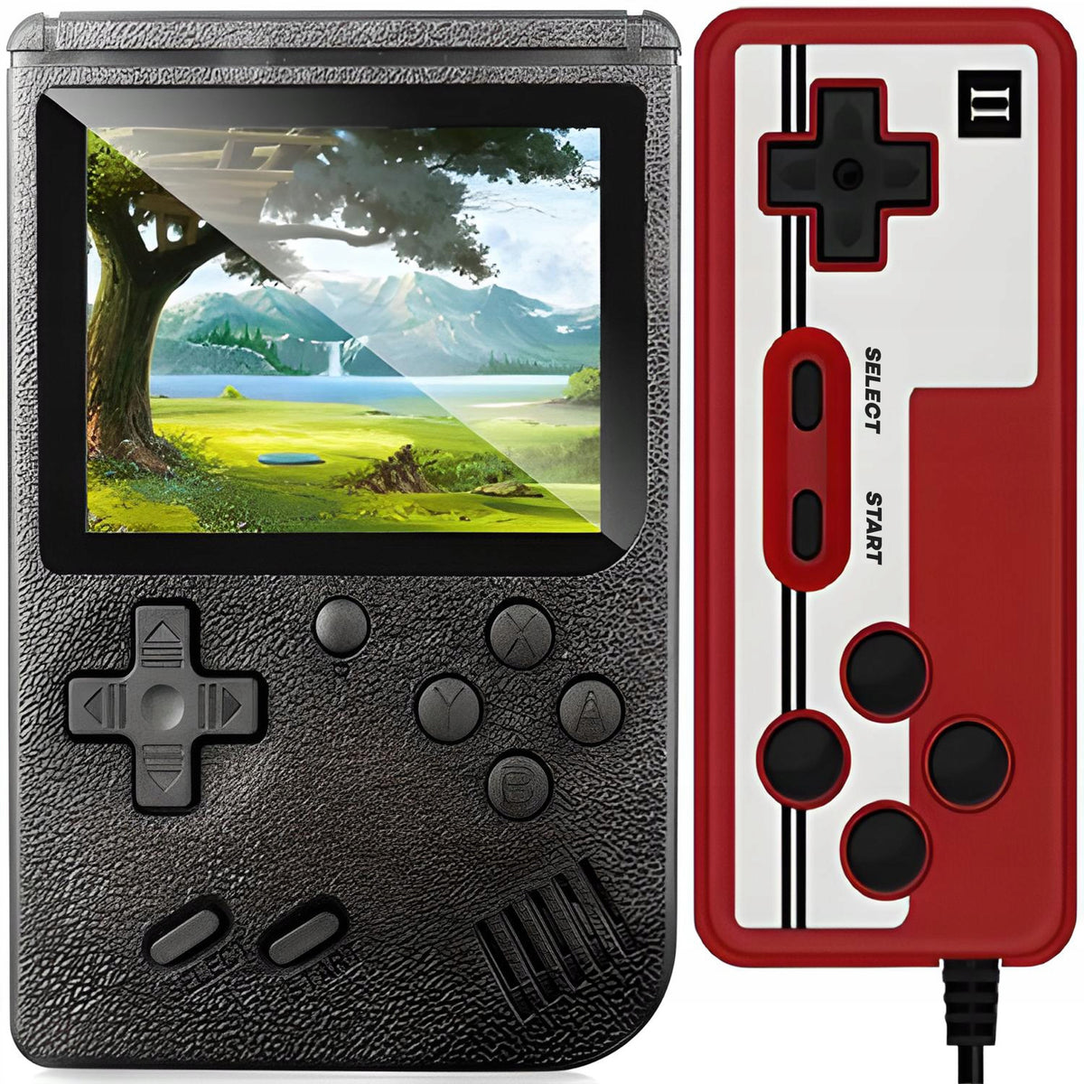 RETRO MINI PORTABLE TV GAME CONSOLE 400 GAMES PAD
