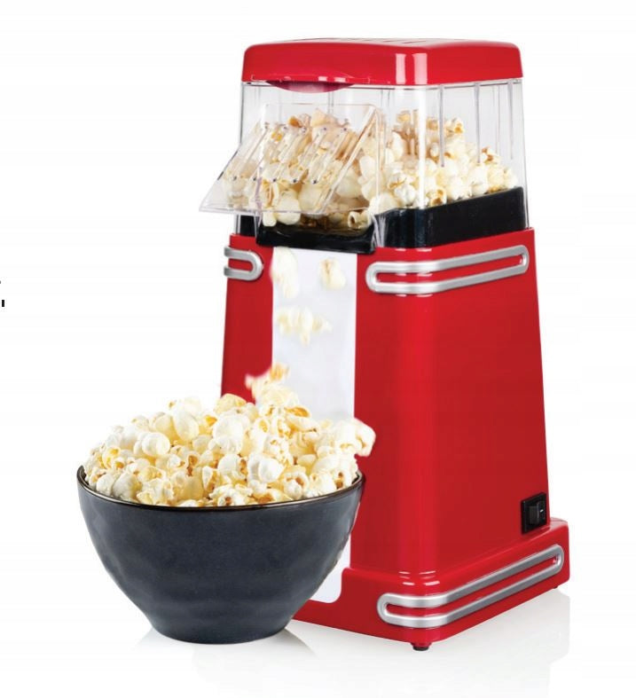 RETRO POPCORN MACHINE without fat in 2 minutes AUTOMATIC fresh popcorn