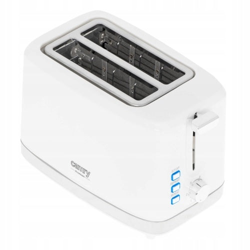 RETRO TOASTER FOR BREAD FOR 2 TOASTED TOASTING ADJUSTMENT CAMRY 900W WHITE Brand Camry