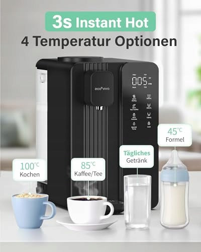 REVERSE OSMOSIS WATER DISPENSER ECOVIVA MATE4 UV Packaging status original