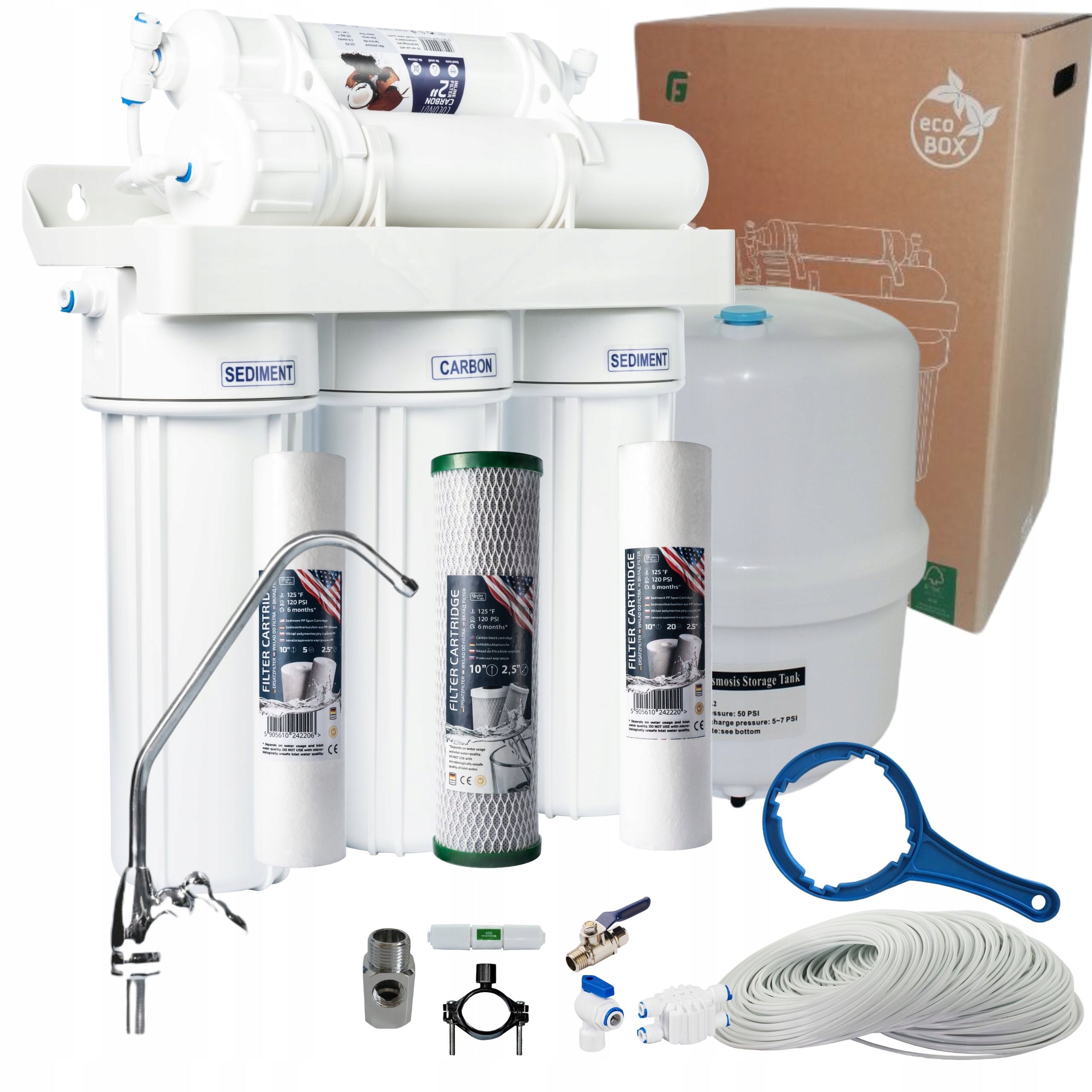 REVERSE OSMOSIS WATER filter RO5 GREEN FILTER