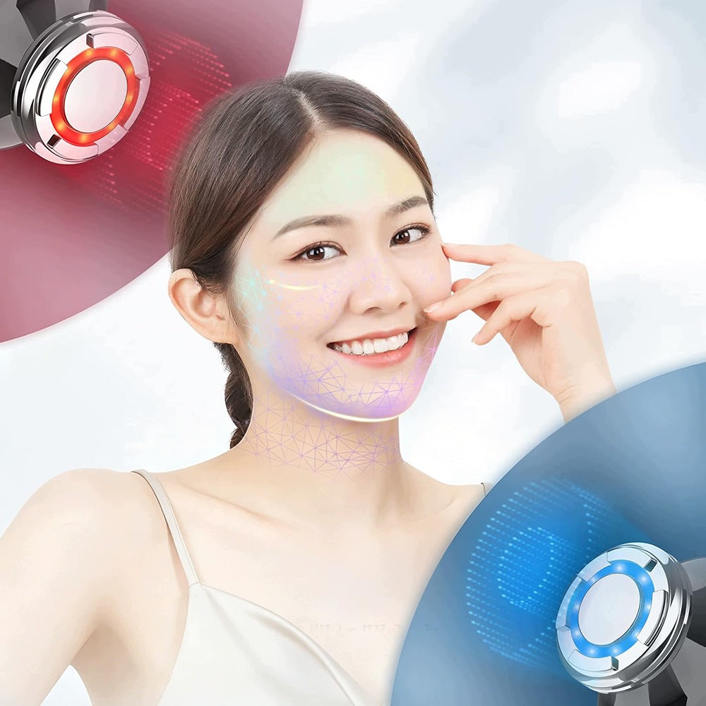 RF EMS Face Massager Ultrasound Photon Cryotherapy Mesotherapy 7in1 10W Kind massager