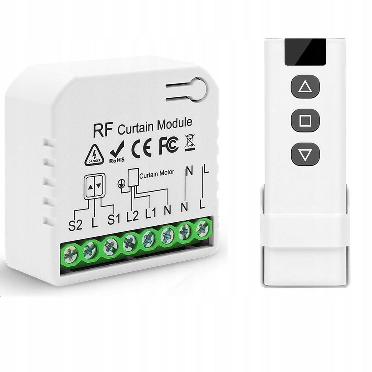 RF Remote Control Module 433MHz AC230V 100m Tedeligo