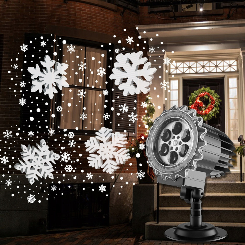 RGB LED Christmas Laser Projector, Snowflake Patterns, Home Throw Manufacturer code 8581684090119